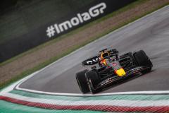 Imola (BO) Italy - April 22 2022 -  Rolex Gran Premio del Made in Italy e dell'Emilia-Romagna:     Max Verstappen (NED) Redbull Racing RB18
  (Photo by Alessio De Marco)