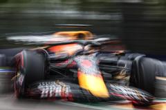 Imola (BO) Italy - April 22 2022 -  Rolex Gran Premio del Made in Italy e dell'Emilia-Romagna:     Max Verstappen (NED) Redbull Racing RB18
  (Photo by Alessio De Marco)