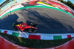 Carlos Sainz (SPA) Ferrari F1-75  

during Formula 1 Italian Grand Prix in Monza ITA, Sept 14 2022