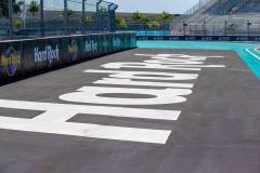 Track walk, Fresh paint